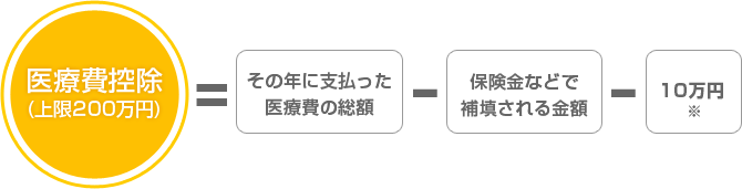 医療費控除の計算式